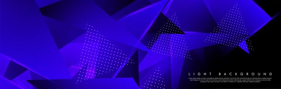 Triangular background. Abstract composition of 3D triangles. The geometric ba Ilustração Stock