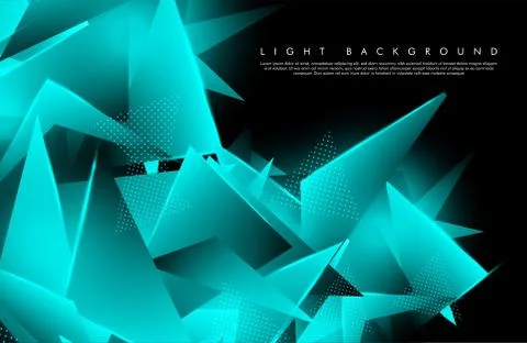 Triangular background. Abstract composition of 3D triangles. The geometric ba イラスト素材