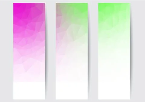 Triangular banner Stock Illustration