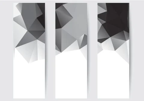 Triangular banner Stock Illustration