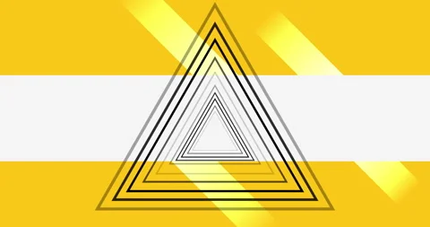 Triangular business and finance technology corporate meeting 4K bg Stock Footage 310744560