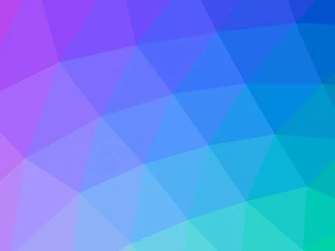 Triangular colorful gradient mesh, 3d pattern 스톡 일러스트