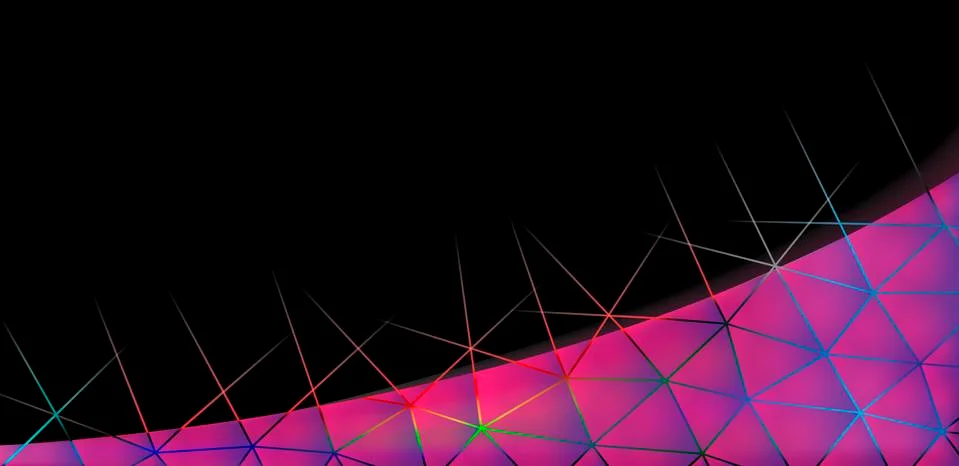 Triangular corner background. For the black background. Colorful bright. Disc 스톡 일러스트