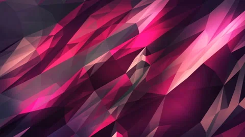 Triangular crystalline background animation Stock Footage 41837430