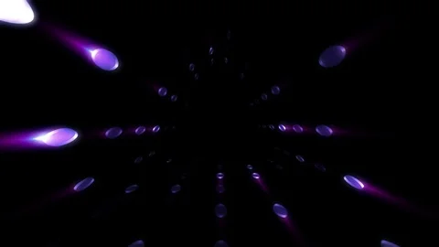 Triangular Discs Looping Animation Stock Footage 73648318