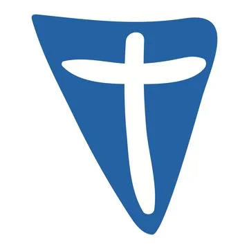 Triangular flag, bunting isolated 库存插图