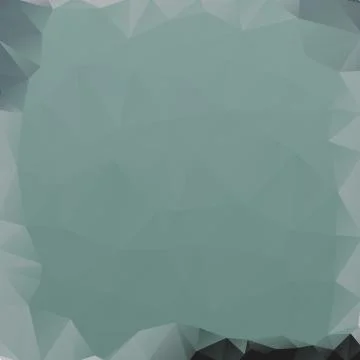 Triangular Frame On Abstract Low Poly Geometric Polygonal Background Vector Illustrazione stock