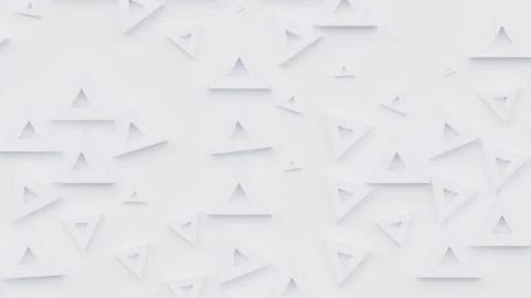 Triangular geometric pattern, triangle polygon shapes looping 3d animation Stock Footage 161593246