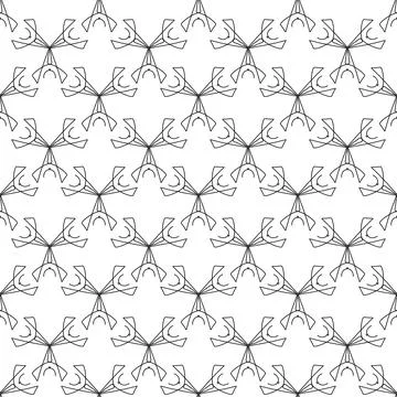 Triangular geometric shapes geometric seamless pattern Illustrazione stock