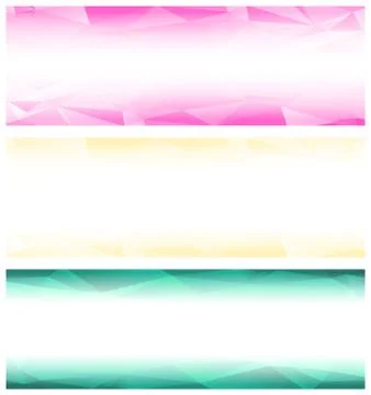 Triangular geometric shapes Stock Illustration