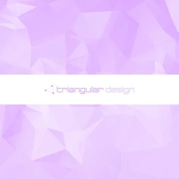 Triangular geometric shapes Stock Illustration