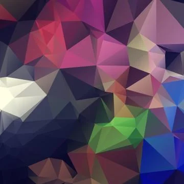Triangular geometric shapes Stock Illustration