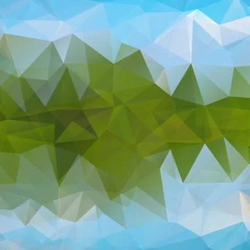 Triangular geometric shapes Stock Illustration