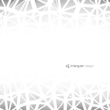 Triangular geometric shapes. Stock Illustration