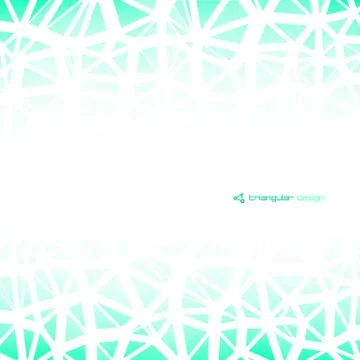 Triangular geometric shapes. Stock Illustration