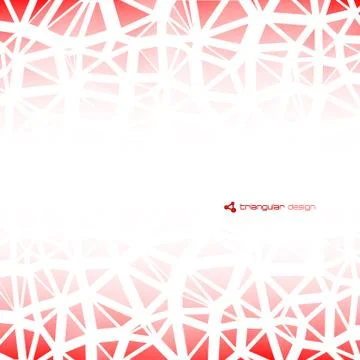 Triangular geometric shapes. Stock Illustration