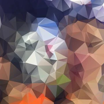 Triangular geometric shapes. Stock Illustration