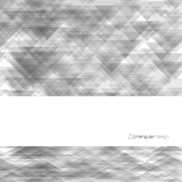 Triangular geometric shapes Stock Illustration