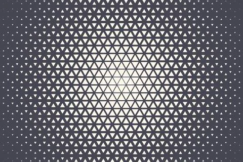 Triangular Halftone Texture Vector Geometric Technology Abstract Background Stock Illustration