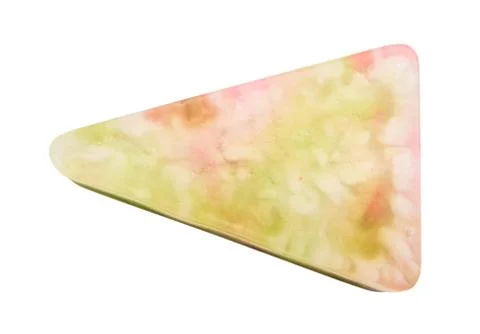 Triangular handmade soap Stock Photos