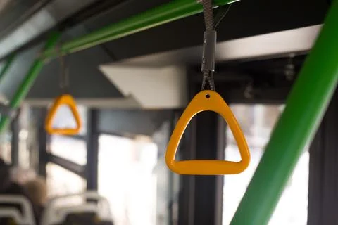 Triangular hanging holder Foto stock