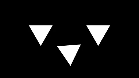 Triangular Harmony Stock Footage 291069682