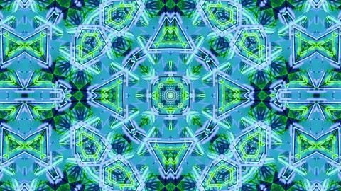 Triangular Illuminating Mosaic Pattern 3d illustration background Stockillustratie