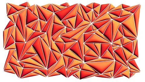 Triangular layout Stock Illustration