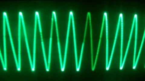 Triangular lines color green 動画素材 53285781