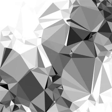 Triangular  low poly, mosaic pattern background, Vector polygonal illustratio Stockillustratie