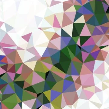 Triangular  low poly, mosaic pattern background, Vector polygonal illustratio イラスト素材