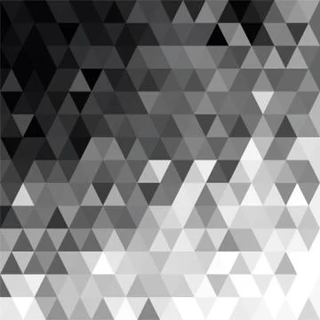 Triangular  low poly, mosaic pattern background, Vector polygonal illustratio Stockillustratie