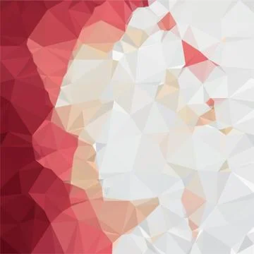 Triangular  low poly, mosaic pattern background, Vector polygonal illustratio イラスト素材