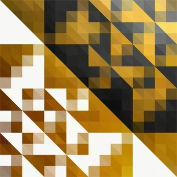 Triangular  low poly, mosaic pattern background, Vector polygonal illustratio イラスト素材