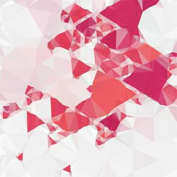 Triangular  low poly, mosaic pattern background, Vector polygonal illustratio イラスト素材