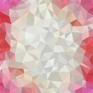Triangular  low poly, mosaic pattern background, Vector polygonal illustratio Illustrazione stock