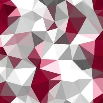 Triangular  low poly, mosaic pattern background, Vector polygonal illustratio 库存插图