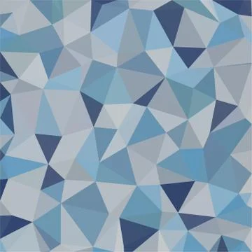 Triangular  low poly, mosaic pattern background, Vector polygonal illustratio イラスト素材