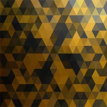 Triangular  low poly, mosaic pattern background, Vector polygonal illustratio イラスト素材
