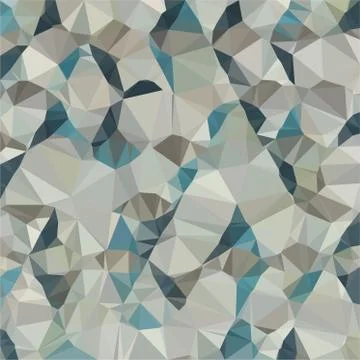 Triangular  low poly, mosaic pattern background, Vector polygonal illustratio 库存插图