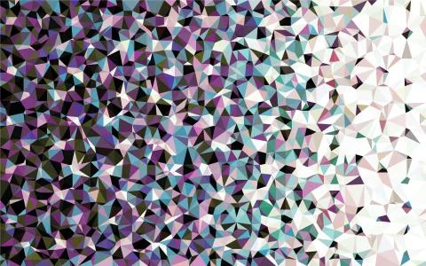 Triangular  low poly, mosaic pattern background, Vector polygonal illustratio イラスト素材