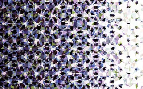 Triangular  low poly, mosaic pattern background, Vector polygonal illustratio イラスト素材