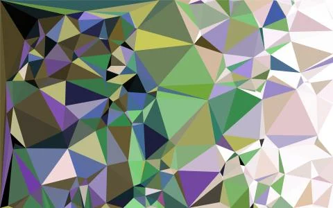 Triangular  low poly, mosaic pattern background, Vector polygonal illustratio 스톡 일러스트