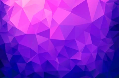 Triangular low poly, mosaic pattern background, Vector polygonal illustration Stock Illustration