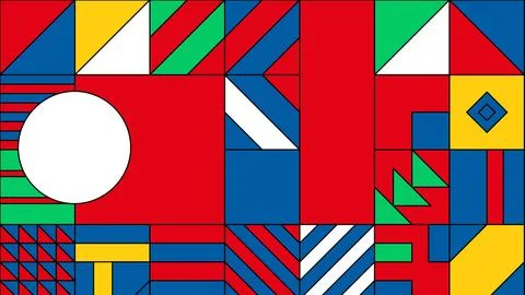 Triangular mosaic design background イラスト素材