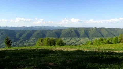 Triangular mountain Stock Footage 68807450