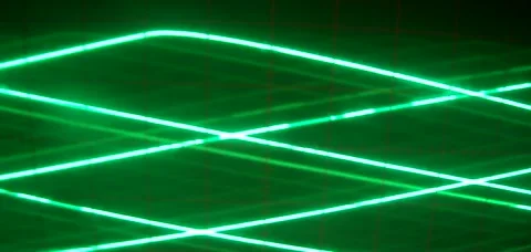 Triangular movement lines color green Vídeos de archivo 53285263