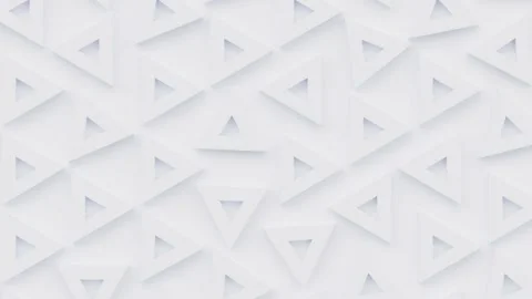 Triangular moving geometric pattern, triangle polygon shapes Stock Footage 166993582