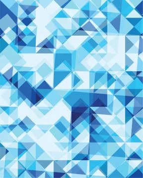 Triangular  or square geometric abstract seamless pattern Stock Illustration