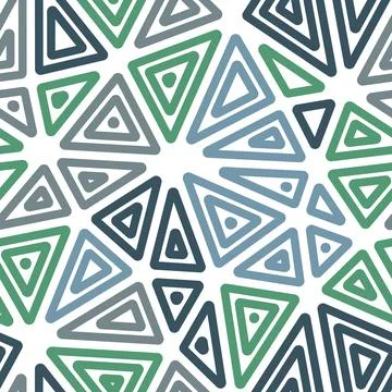 Triangular pattern background. Big triangles size. Multiple repeated inner .. Stock Illustration